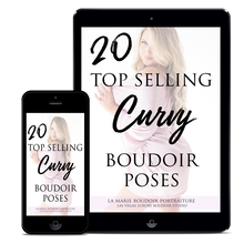 Load image into Gallery viewer, 20 Top Selling Boudoir Poses Guide: CURVY EDITION